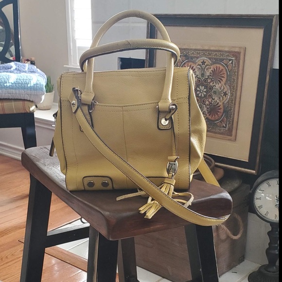 Tignanello Handbags - Tignanello Yellow Handbag